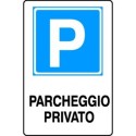 Segnale di informazione Parcheggio privato