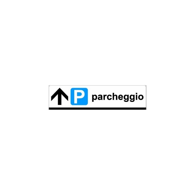 Tabella indicazione e informazione Parcheggio