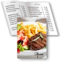 Porta menù personalizzabile per Ristorante 11 formato A4