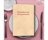 Porta menu ristorante cuoio A007 personalizzabile