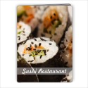 Portamenù Sushi restaurant 07 formato A4