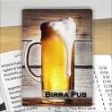 Porta menù personalizzabile per Birreria 03 Transparent formato A4