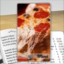 Porta menù Pizzeria 25 Transparent