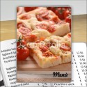 Porta menù personalizzabile Pizzeria 31 formato A4