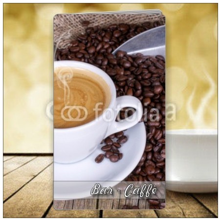 Porta menù personalizzabile per Caffè 51 formato SLIM