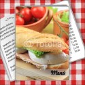 Porta menù personalizzabile Paninoteca 49 Transparent formato A4