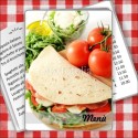 Porta menù personalizzabili Paninoteca 50 Transparent formato A4